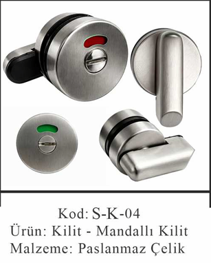 Mandallı kilit