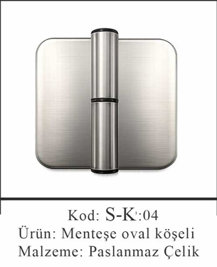 Paslanmaz menteşe