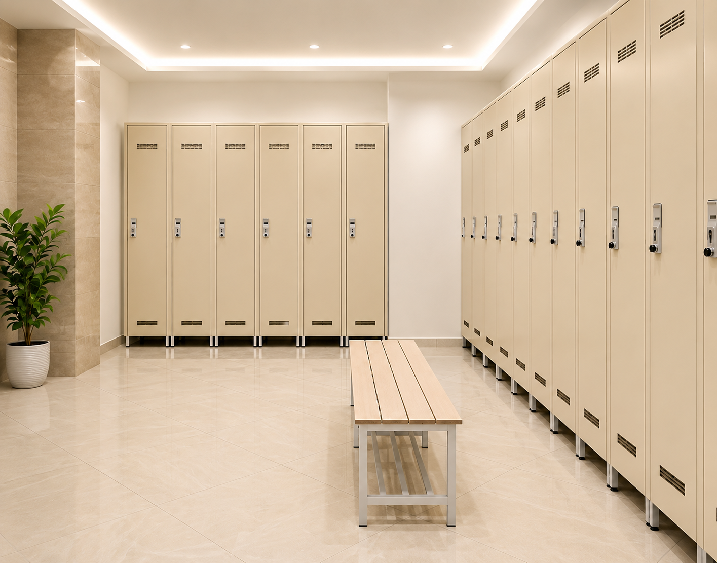 Compact oturma bankı uygulaması