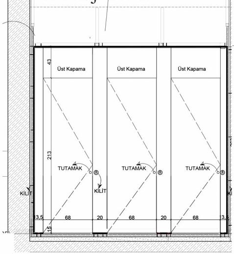 SK-06 Nova Kabin perspektif çizimi